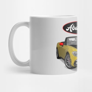 ABARTH 124 Giallo Mug